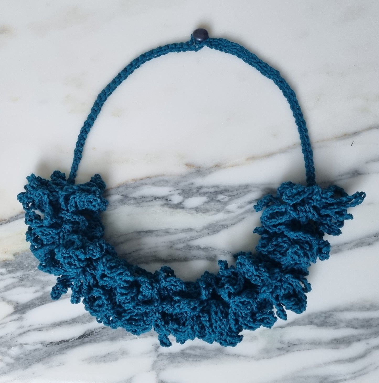 Teal Coral Necklace (01)