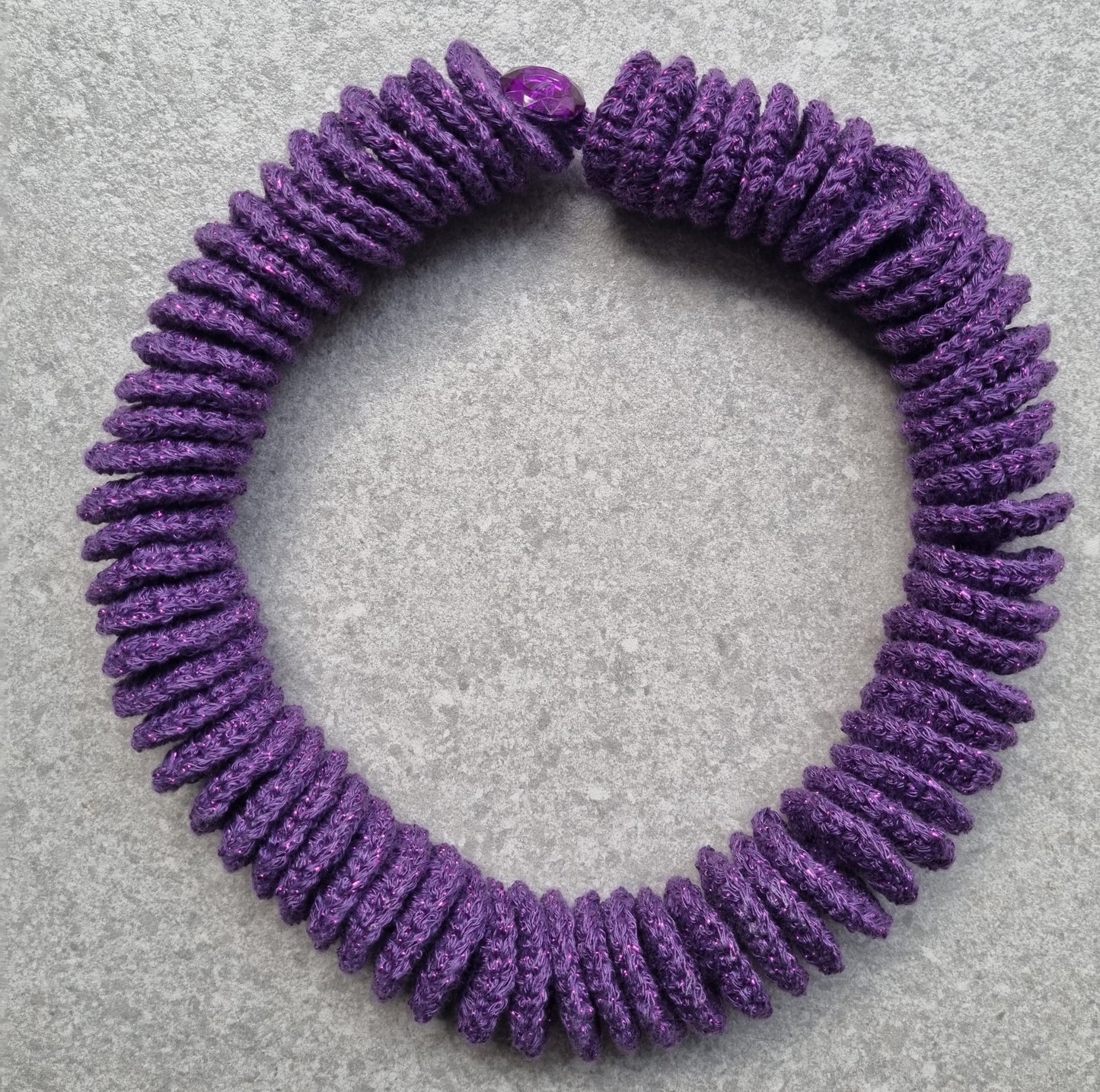 Purple Torc Necklace (12)